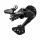 Prehadzovačka Deore M5120 10/11-k. čierna super dlhé ramienko Shadow+