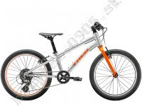 Bicykel Trek Wahoo 20 2022 strieborná oranžová /Vel:20