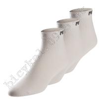 Ponožky ATTACK LOW 3-bal biele /Vel:L