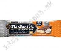 Tyčinka STARBAR 50% proteinová kokos 