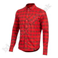 Košeľa ROVE s dlhým rukávom červená /Vel:XL